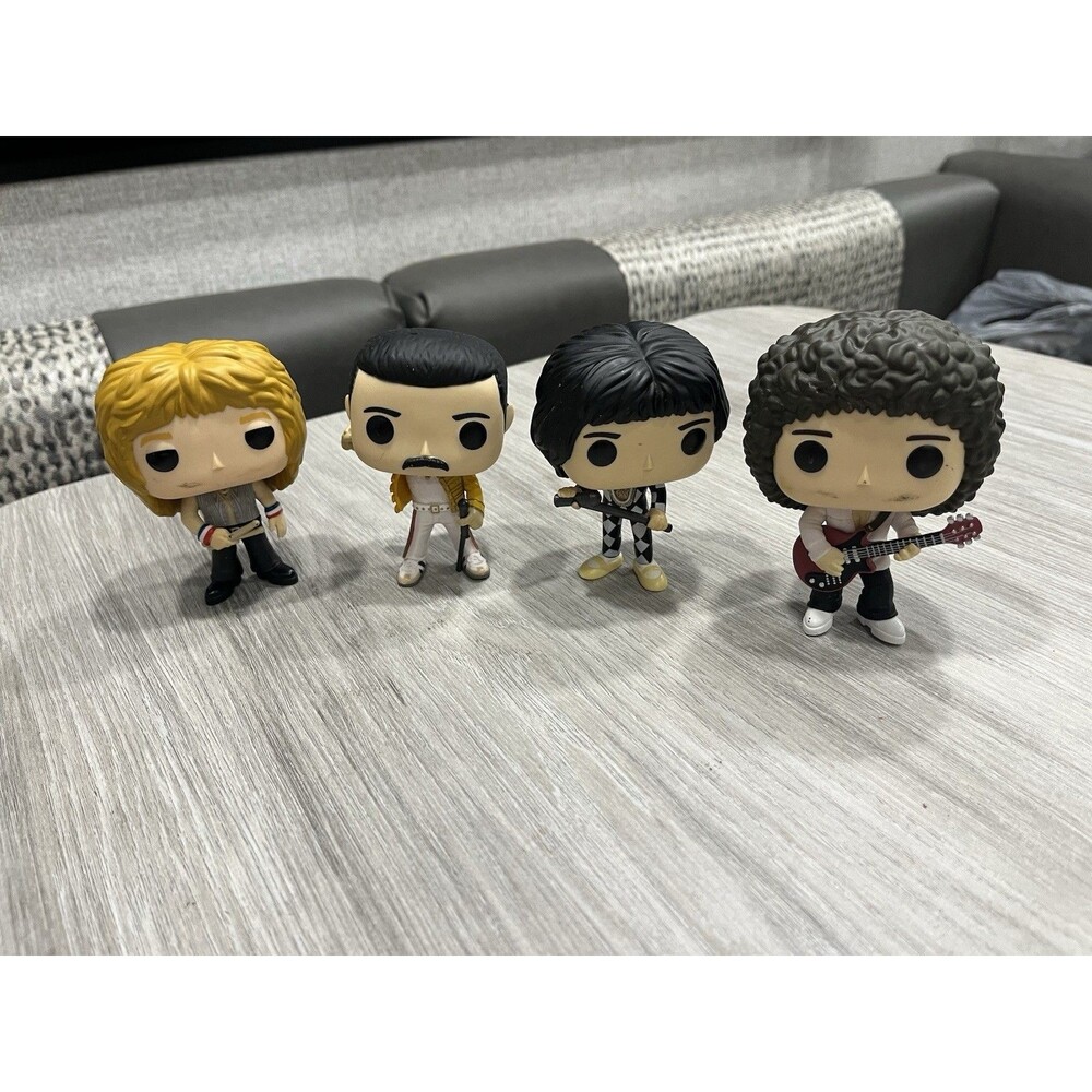 Funko POP! Rocks - QUEEN Band Set of 4 (92 Mercury/93 May/94 Taylor